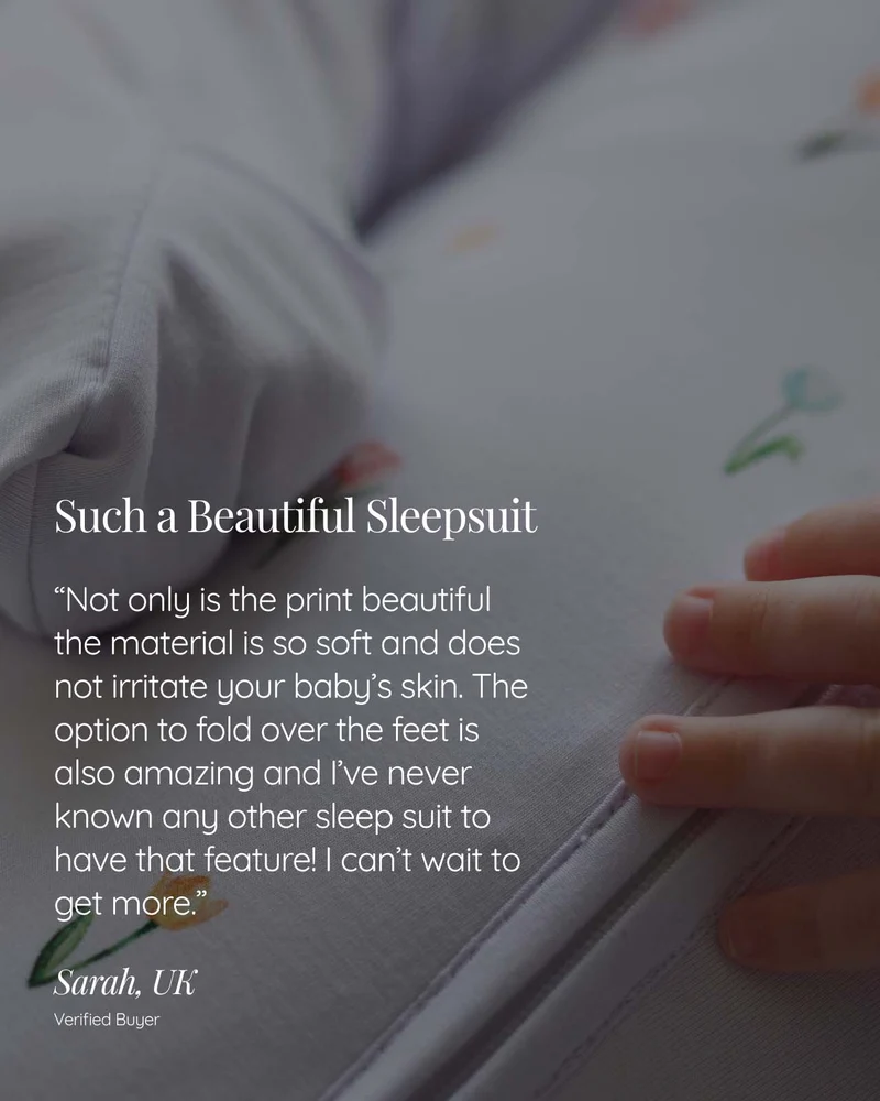 BABYGO® Tulip Zip Schlafanzug