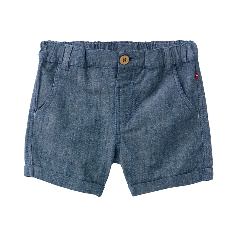 People Wear Organic Shorts jeansblau GOTS Größe 62