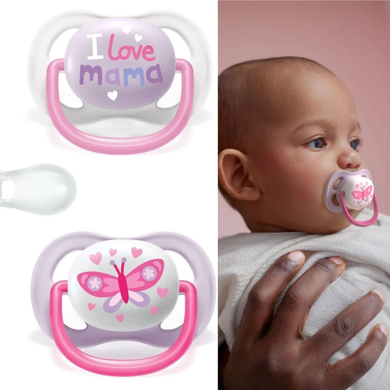 Philips Avent Ultra Air Schnuller | Gr. 1 (0-6M) I love Mummy