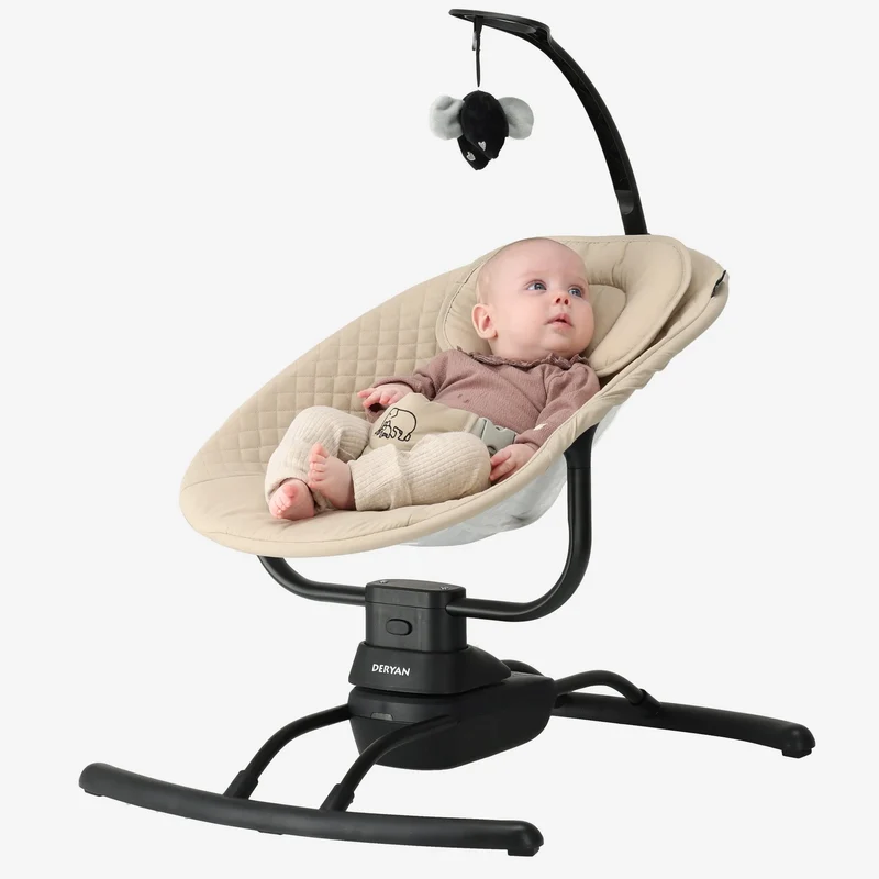 Elektrische Babyschaukel Jacky Creme