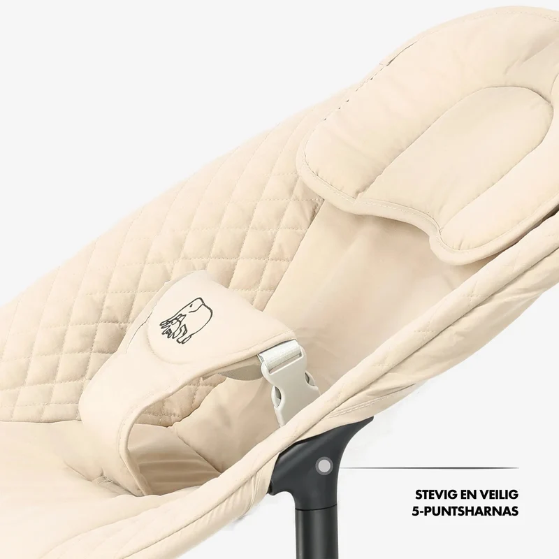 Elektrische Babyschaukel Jacky Creme