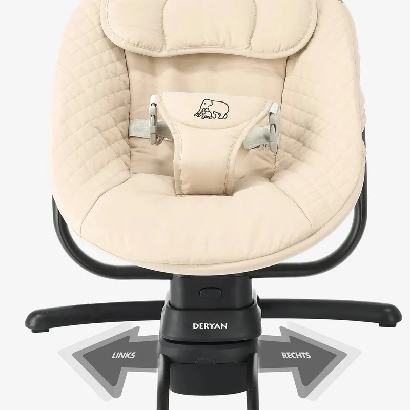 Elektrische Babyschaukel Jacky Creme
