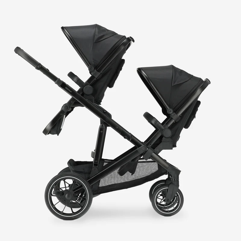 Deryan Zweitsitz Evy Kinderwagen - Schwarz