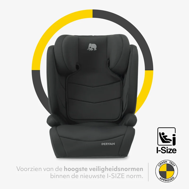 Charlie Basic i-Size-Kindersitz 100–150 cm – Gruppe 2/3 und Sitzerhöhung
