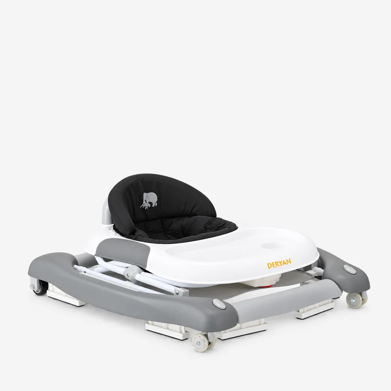 4-in-1 Lauflernwagen Grau