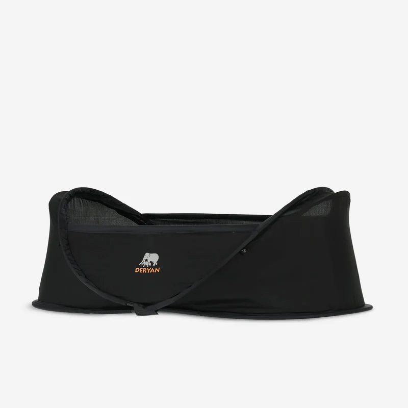 Baby-Campingbett – Schwarz