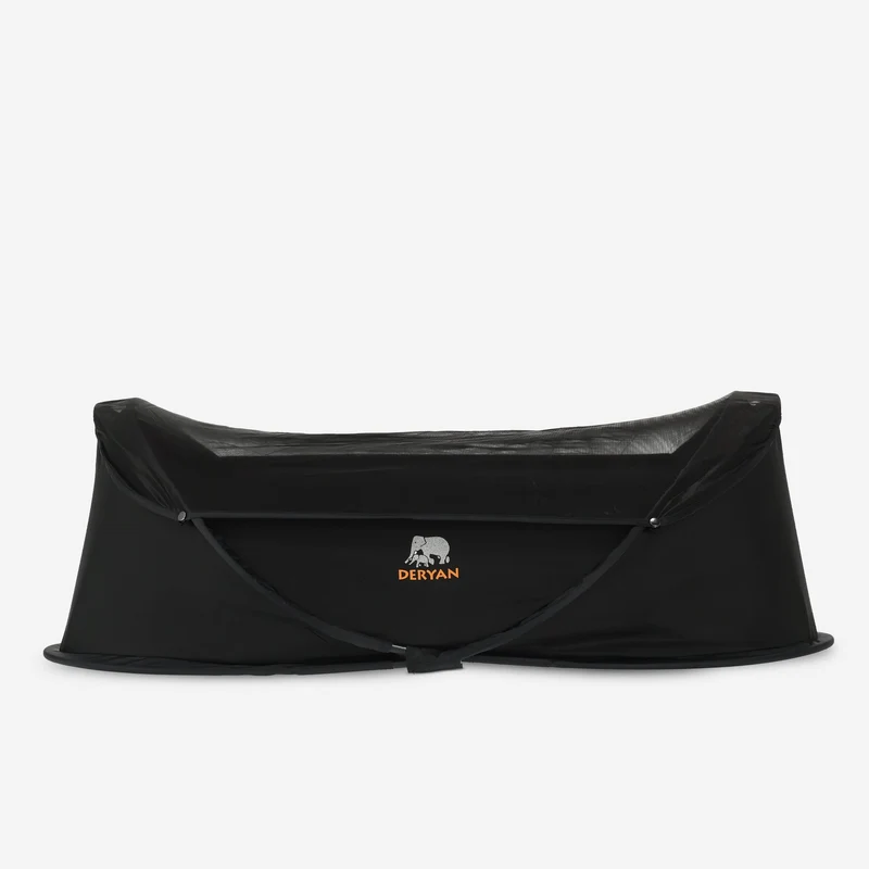 Baby-Campingbett – Schwarz
