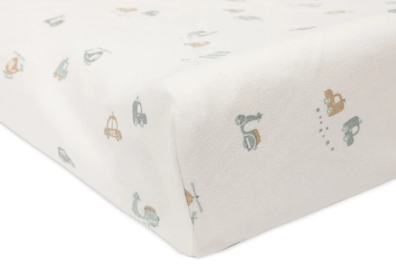 Jollein Wickelauflagenbezug Jersey 50x70cm mit Motiv