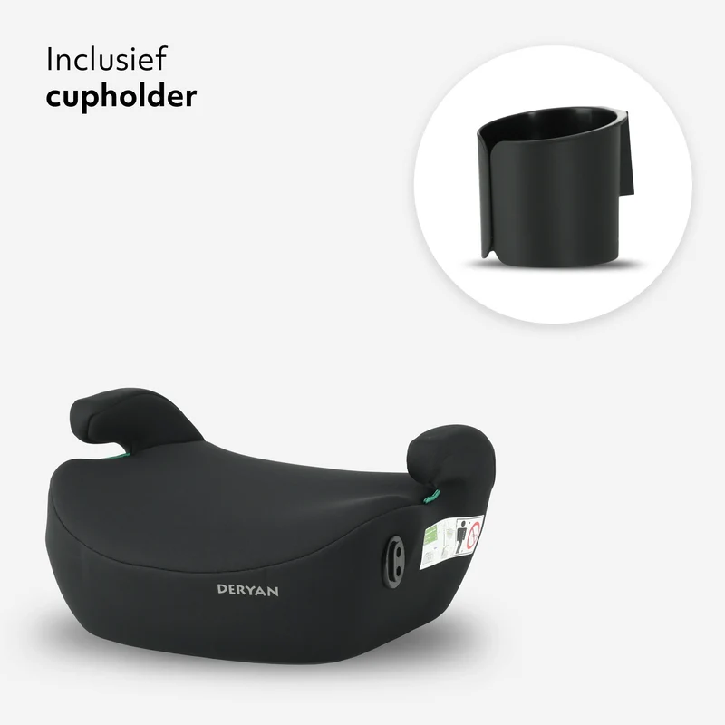 Cody i-Size Sitzerhöhung Basic – Schwarz