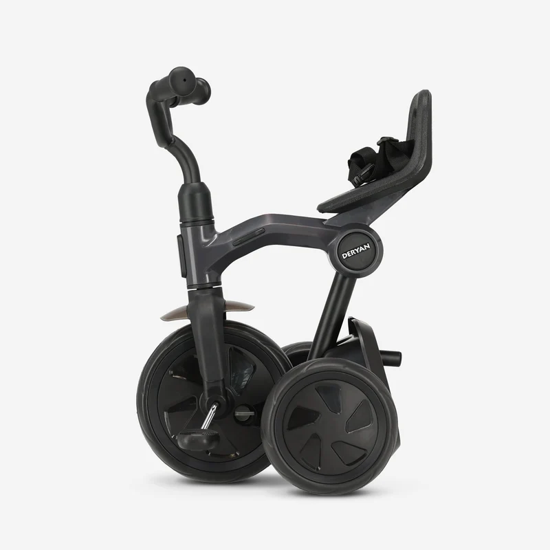 Drifter Driewieler met duwstang Zwart