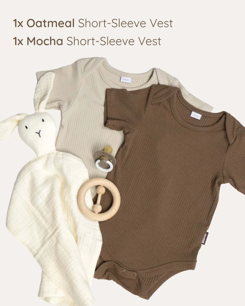 BABYGO® Kurzarm-Babybody | 2er-Pack