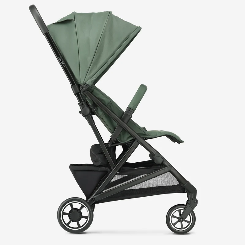 Luxuriöser Easy² Leichtbau-Kinderwagen – Grün