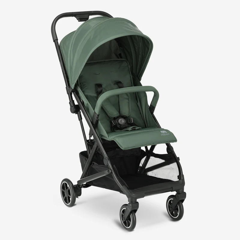 Luxuriöser Easy² Leichtbau-Kinderwagen – Grün