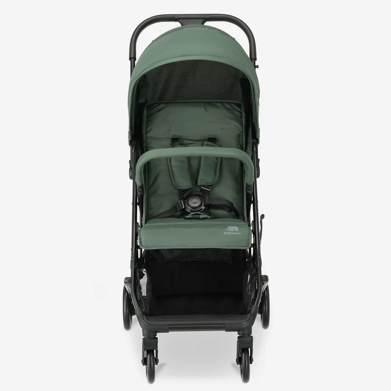 Luxuriöser Easy² Leichtbau-Kinderwagen – Grün