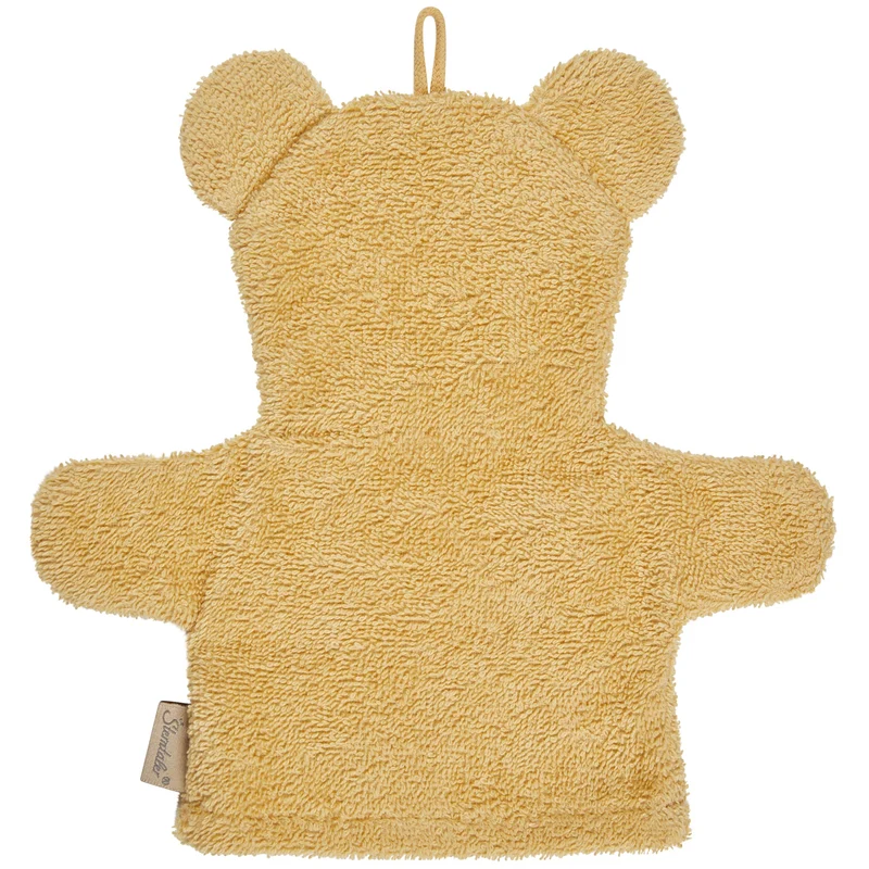 Sterntaler Waschhandschuh Löwe Gelb