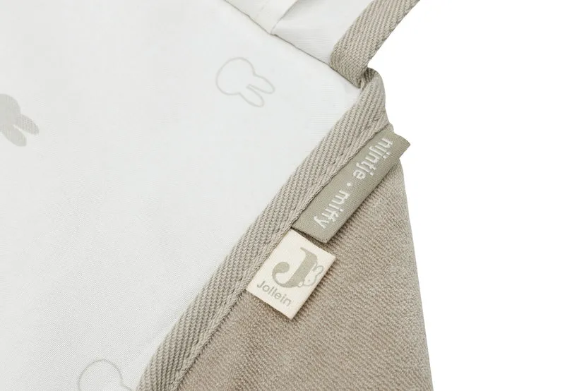 Jollein Wickelunterlage Frottee für Unterwegs Häschen Miffy Olive