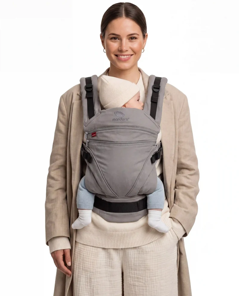 Manduca Babytrage XT Grau