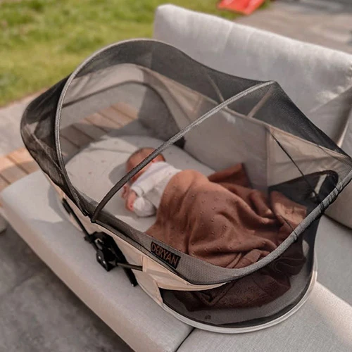 Infant Deluxe BabyBox Campingbett – Creme