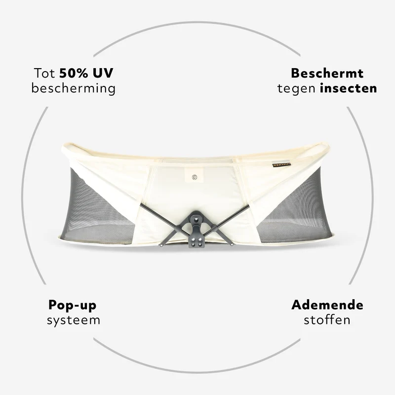 Infant Deluxe BabyBox Campingbett – Creme