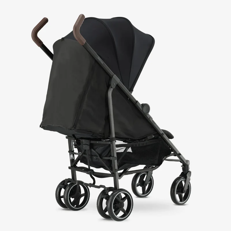 Bobbie Regenschirm-Kinderwagen bis 22 kg – Schwarz