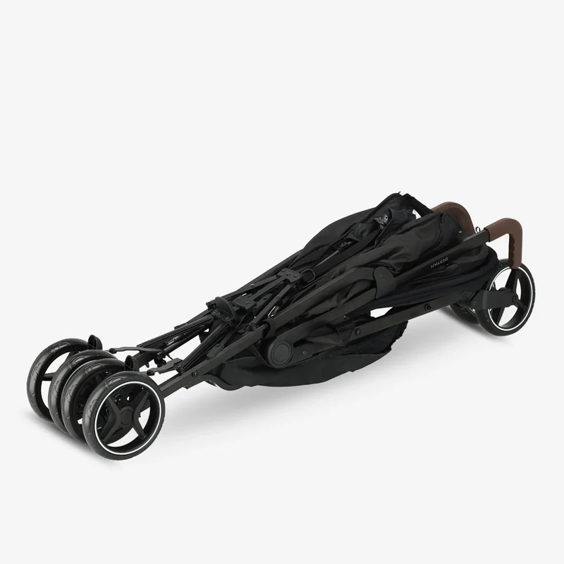 Bobbie Regenschirm-Kinderwagen bis 22 kg – Schwarz