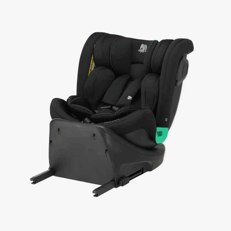 Chase Luxe i-Size-Autokindersitz 0–36 kg, Isofix, 360° – Schwarz