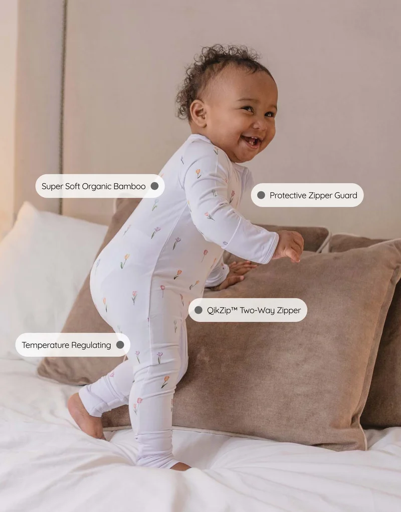 BABYGO® Schlafanzug mit Reißverschluss | 3er-Pack