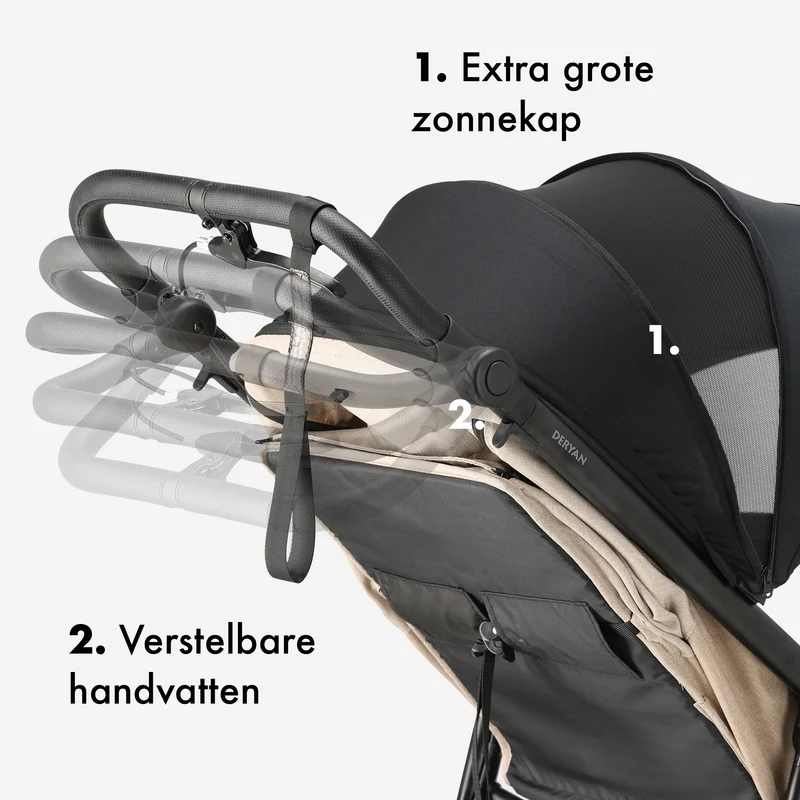 Bolt Laufkinderwagen Creme