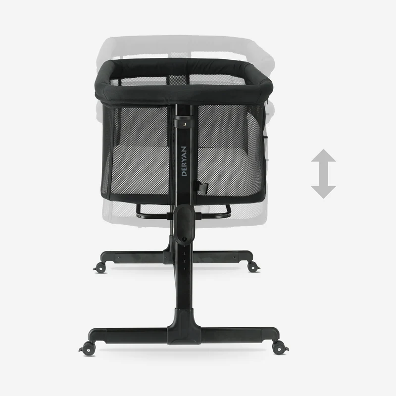 Snoozy Co-Sleeper-Wiege – Schwarz