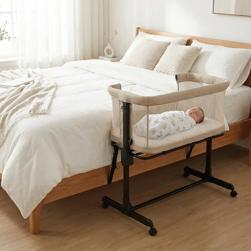 Co-Sleeper Snoozy Wiege – Sand Melange