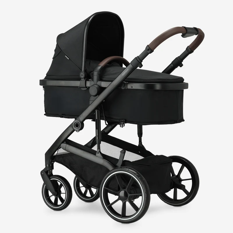 Noa 3-in-1-Kinderwagen Schwarz