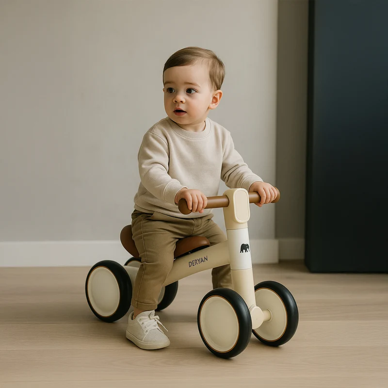 Milo Laufrad – Spielzeug ab 1 Jahr – Cremefarben