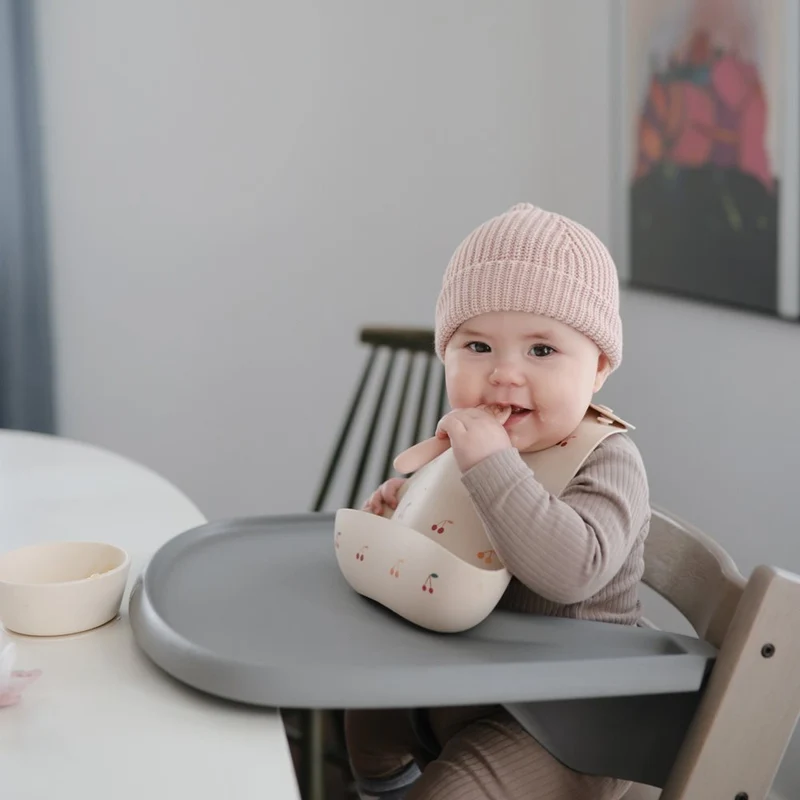 Mushie Baby Silikon Löffelset