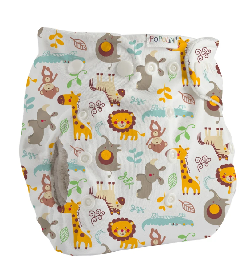 Popolini Stoffwindel Set mitwachsend "Snap2Fit"