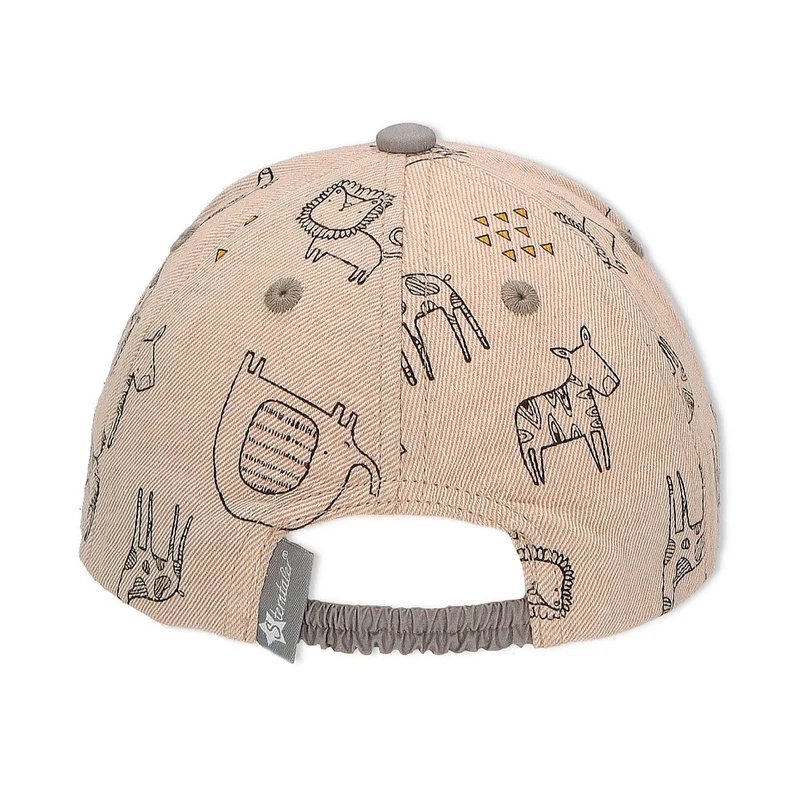 Sterntaler Kinder UV Sonnenhut Basecap mit Gummizug Safari Beige,53 cm (2-4J)