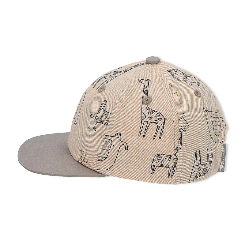 Sterntaler Kinder UV Sonnenhut Basecap mit Gummizug Safari Beige,53 cm (2-4J)