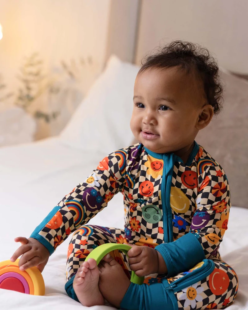 BABYGO® Groovy Zip Schlafanzug
