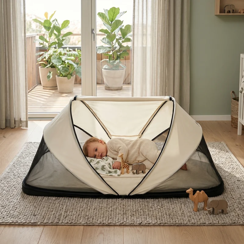 Cutey Campingbett Babytent - Reisebett