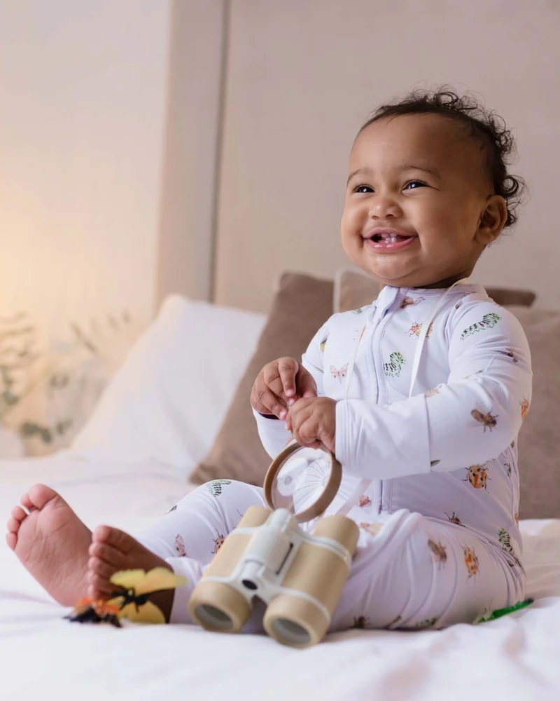 BABYGO® Schlafanzug mit Reißverschluss | 3er-Pack