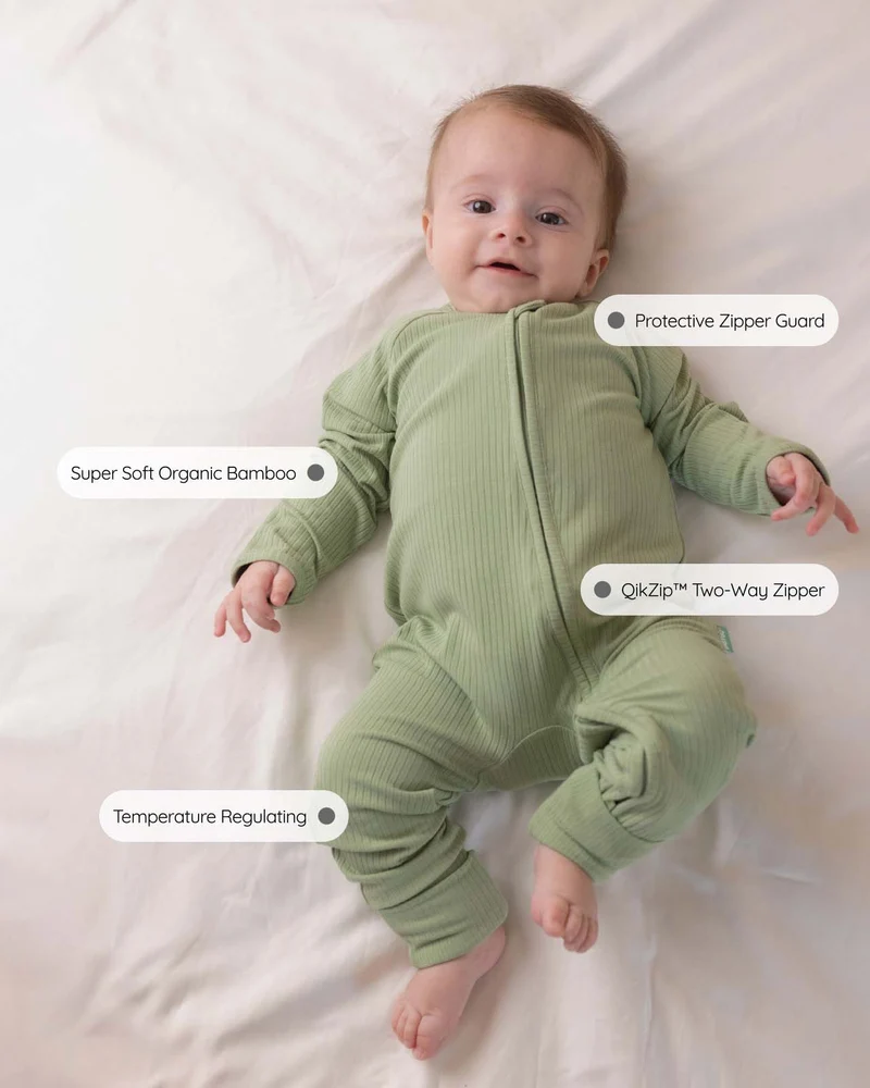 BABYGO® Schlafanzug mit Reißverschluss | 3er-Pack