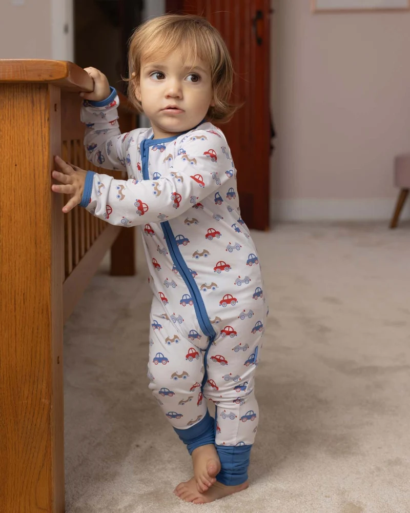 BABYGO® Schlafanzug mit Reißverschluss | 3er-Pack