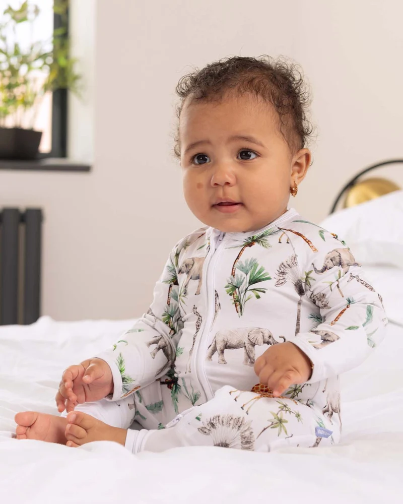BABYGO® Schlafanzug mit Reißverschluss | 3er-Pack