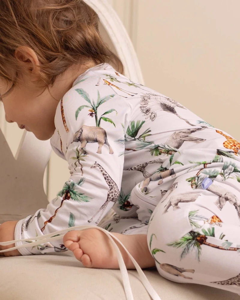 BABYGO® Schlafanzug mit Reißverschluss | 3er-Pack