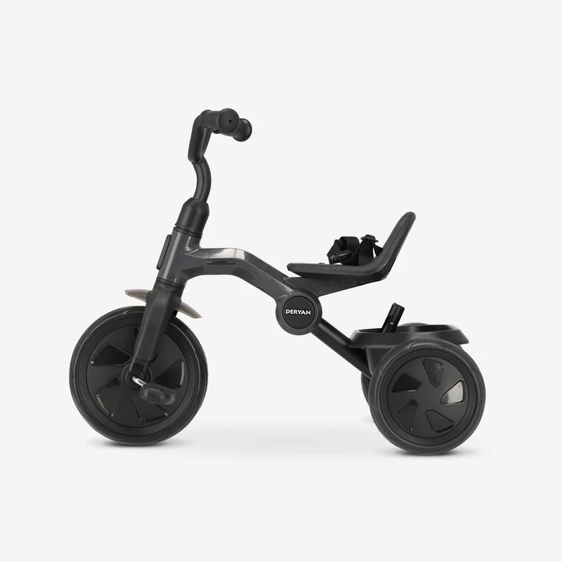 Drifter Driewieler met duwstang Zwart