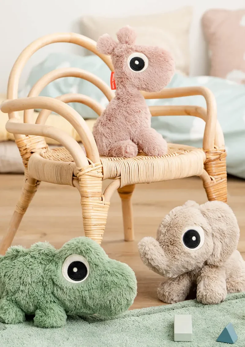 Kuschelfreund 'Raffi' rosa
