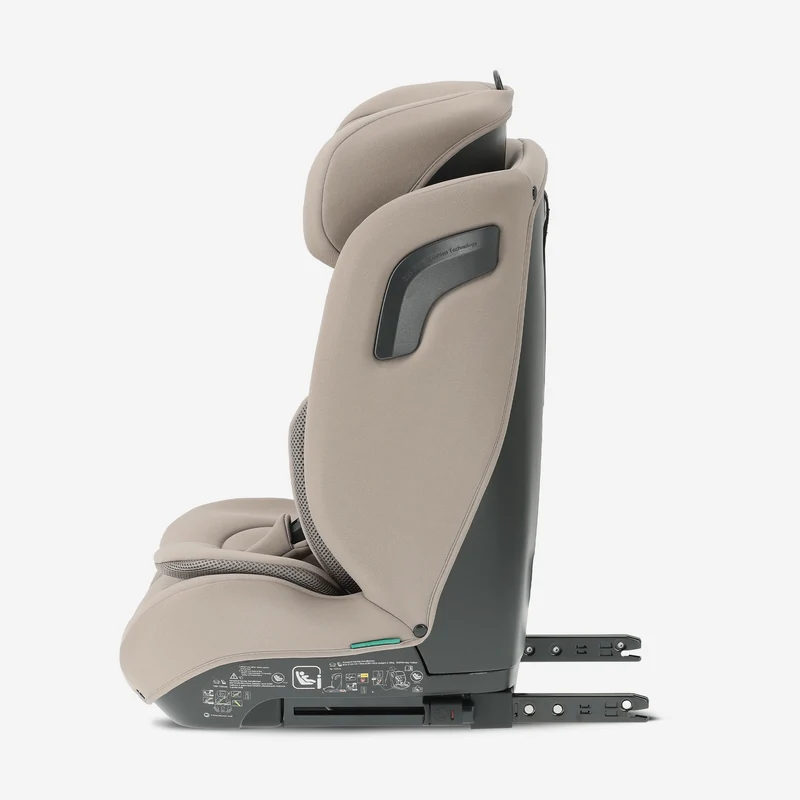 Carter Luxe i-Size/isofix Autostoel 76-150 cm - 9-36 kg - Diepe zitting - Afstelbare hoofdsteun - Veiligheidssystemen - Eenvoudig te reinigen - Groep 1/2/3 - Truffle Nougat