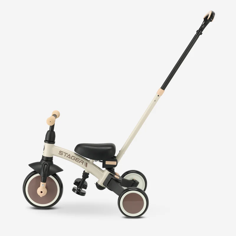 Qplay Stager 3-in-1 Driewieler - Bruin