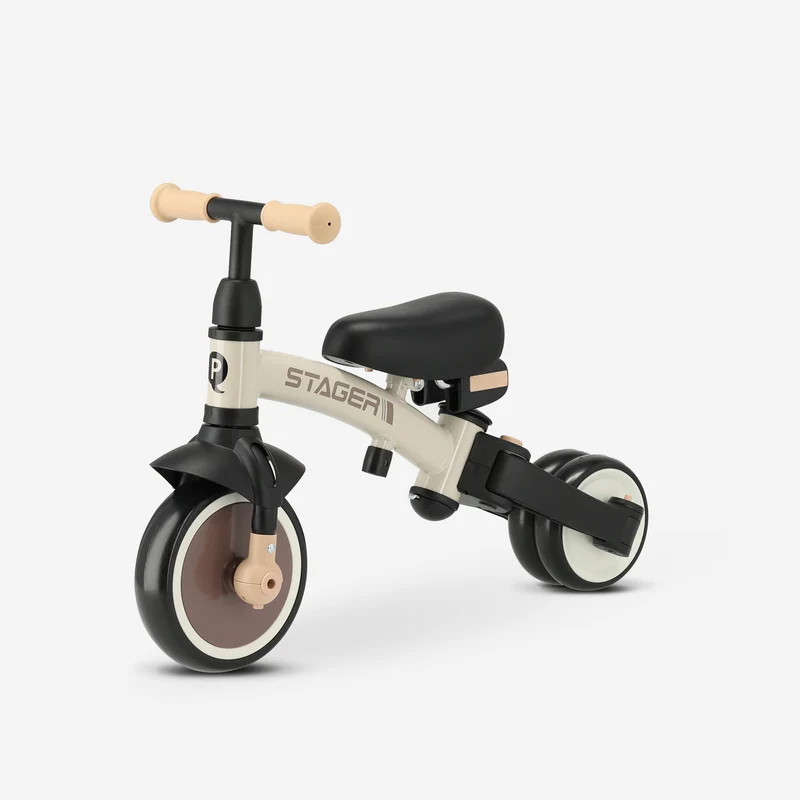 Qplay Stager 3-in-1 Driewieler - Bruin