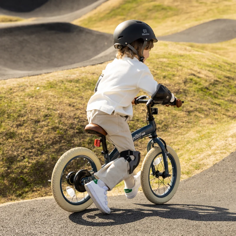 Qplay Miniby Kinderfahrrad 14 Zoll – 3-in-1 – Laufrad – Stahl