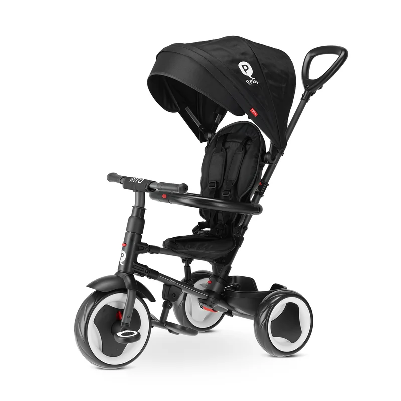 QPlay Luxury Tricycle Rito Schwarz
